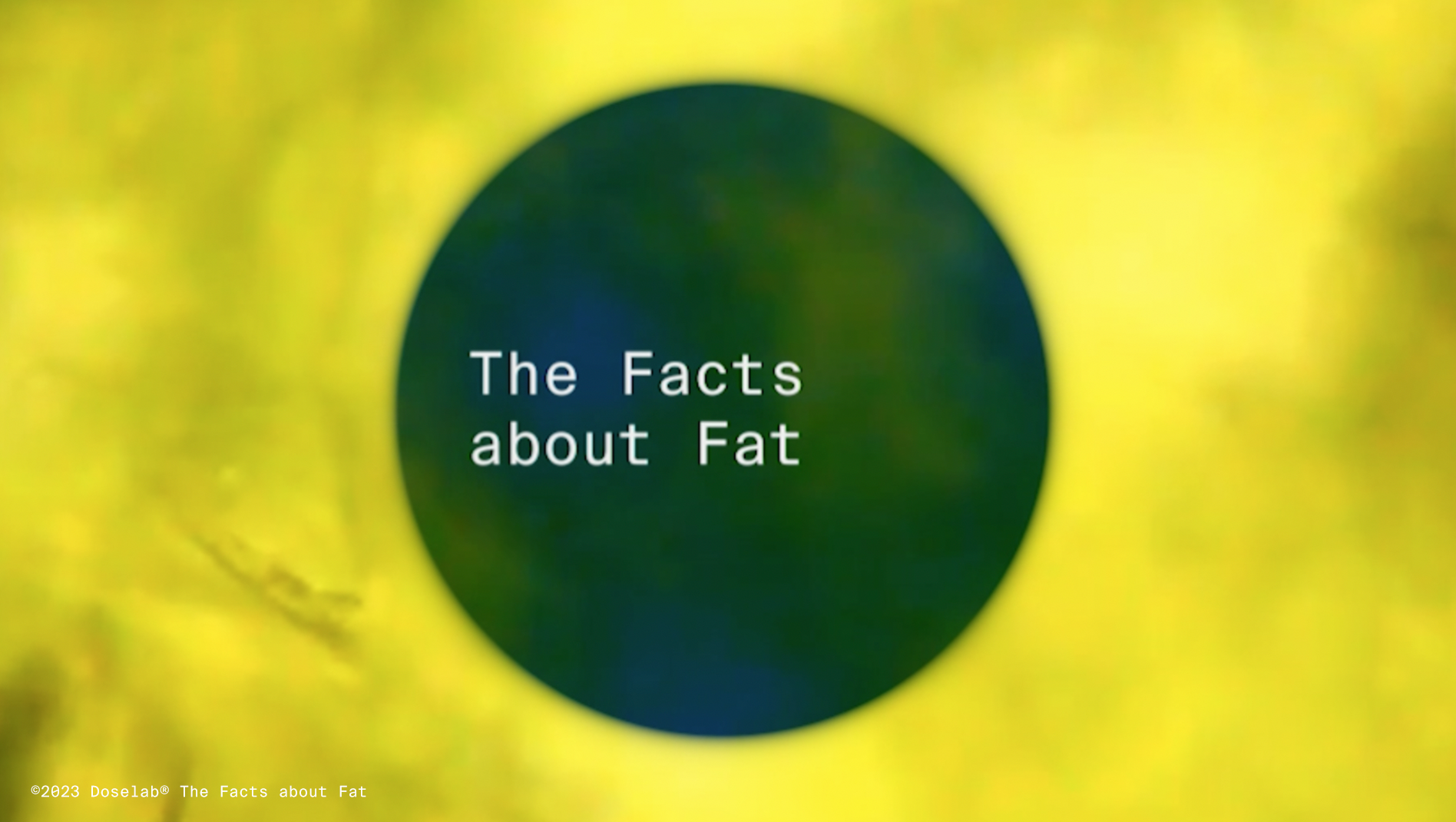 The Facts about: FAT